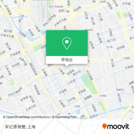 宋记香辣蟹地图