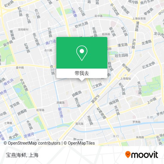宝燕海鲜地图