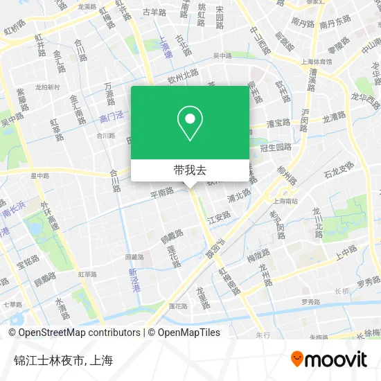 锦江士林夜市地图