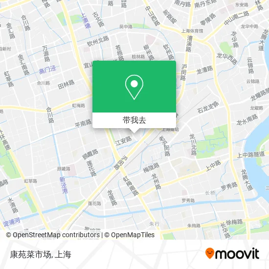 康苑菜市场地图