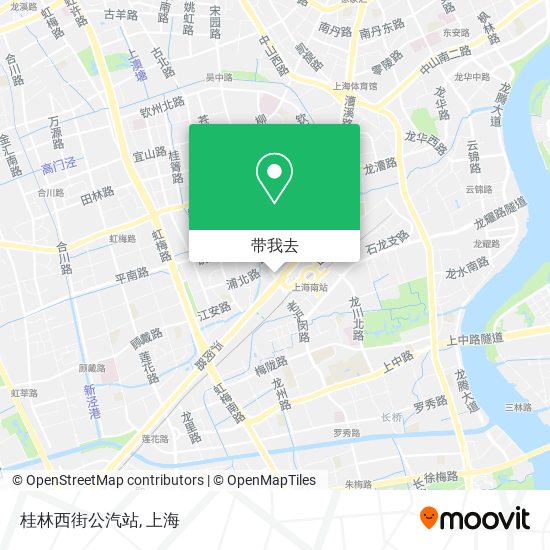 桂林西街公汽站地图