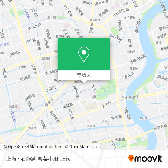 上海 • 石龍路 粵菜小廚地图