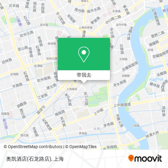 奥凯酒店(石龙路店)地图