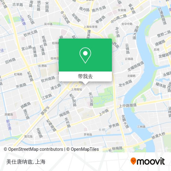 美仕唐纳兹地图