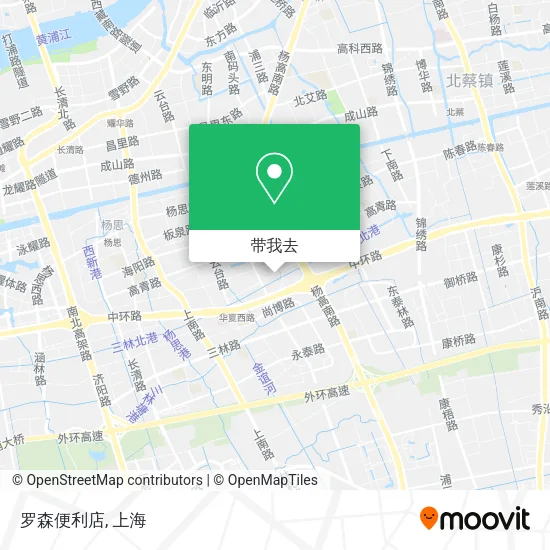 罗森便利店地图