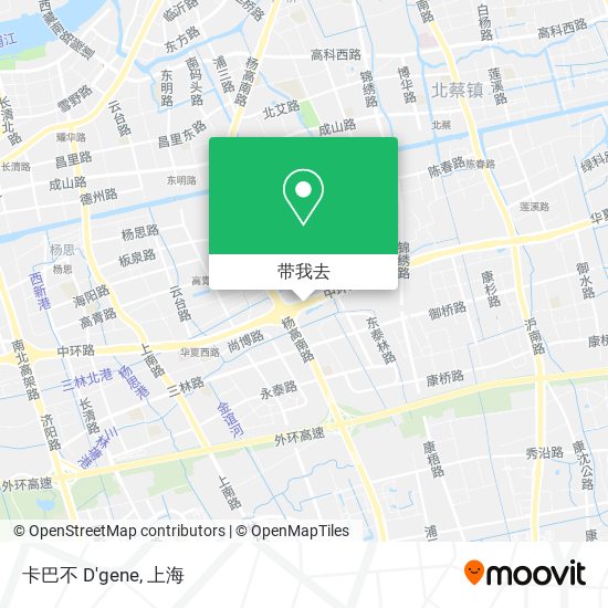 卡巴不 D'gene地图