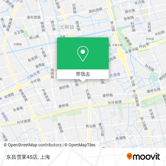 东昌雪莱4S店地图