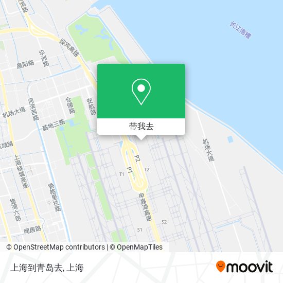 上海到青岛去地图