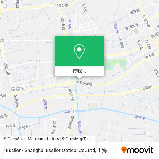 Essilor - Shanghai Essilor Optical Co., Ltd地图