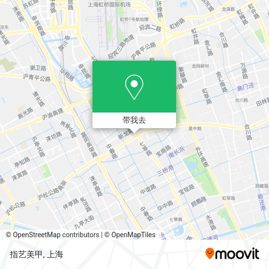 指艺美甲地图