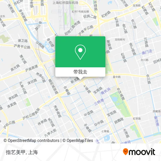 指艺美甲地图