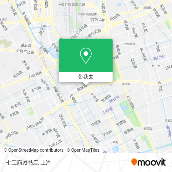 七宝商城书店地图