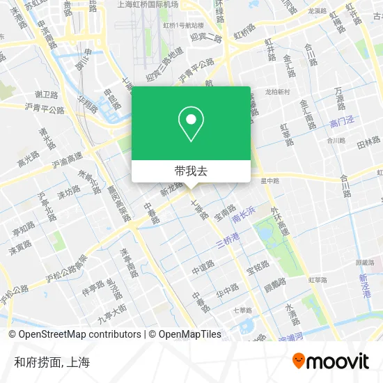 和府捞面地图