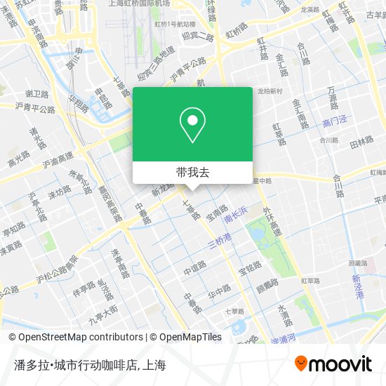 潘多拉•城市行动咖啡店地图