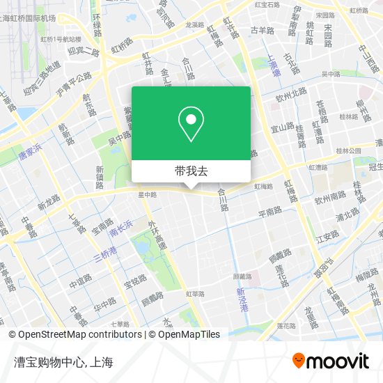 漕宝购物中心地图