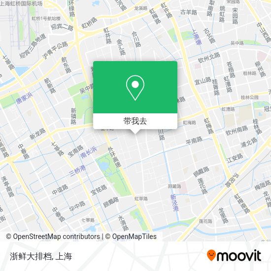 浙鲜大排档地图