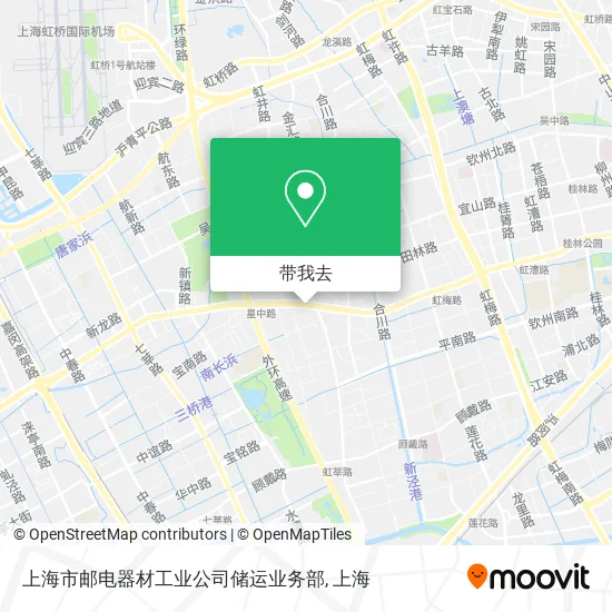 上海市邮电器材工业公司储运业务部地图