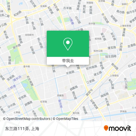 东兰路111弄地图