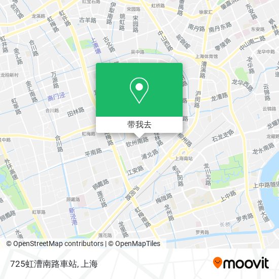 725虹漕南路車站地图