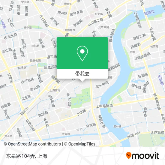 东泉路104弄地图