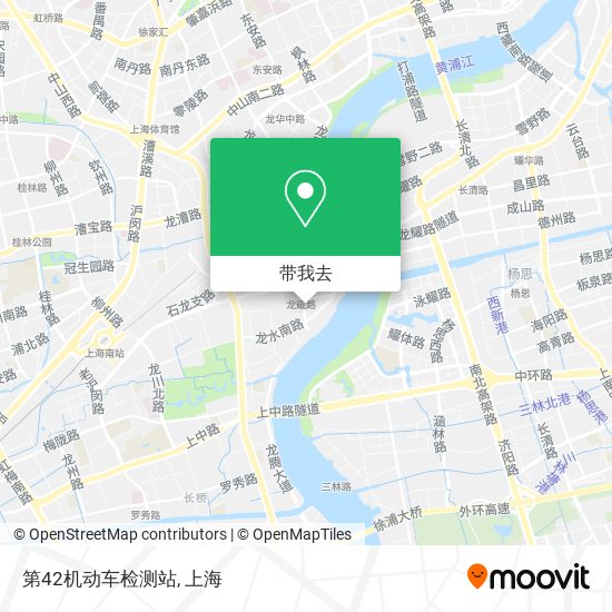 第42机动车检测站地图