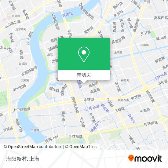 海阳新村地图