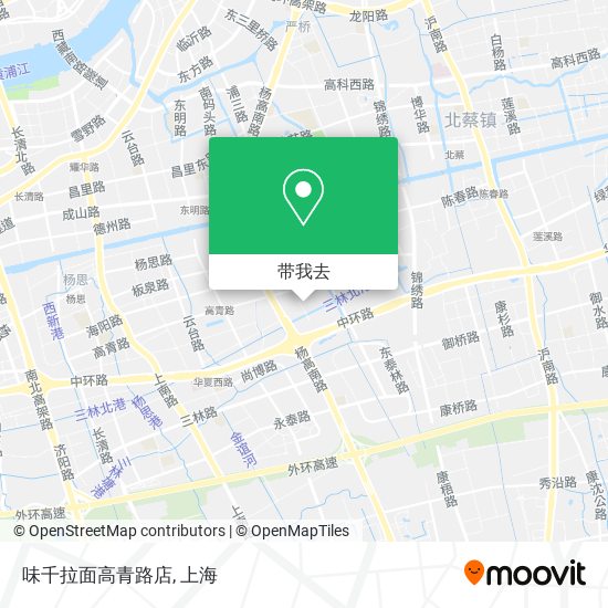 味千拉面高青路店地图