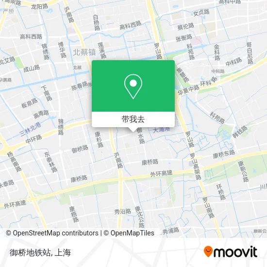 御桥地铁站地图