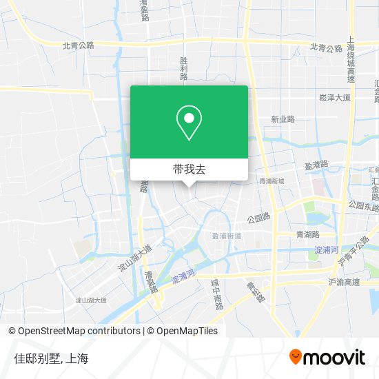 佳邸别墅地图