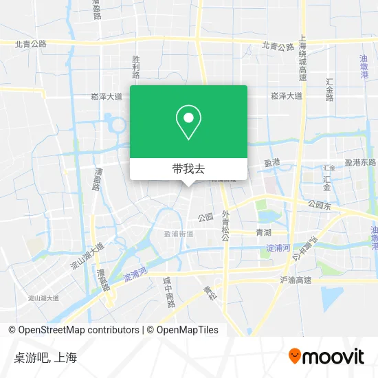 桌游吧地图
