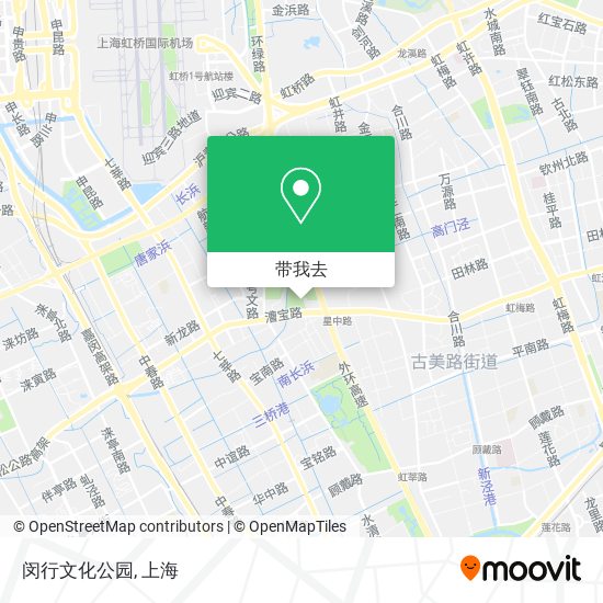 闵行文化公园地图