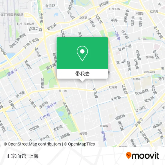 正宗面馆地图