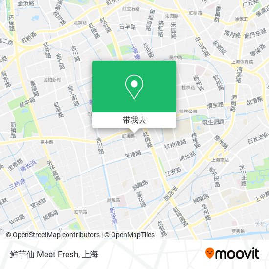 鲜芋仙 Meet Fresh地图