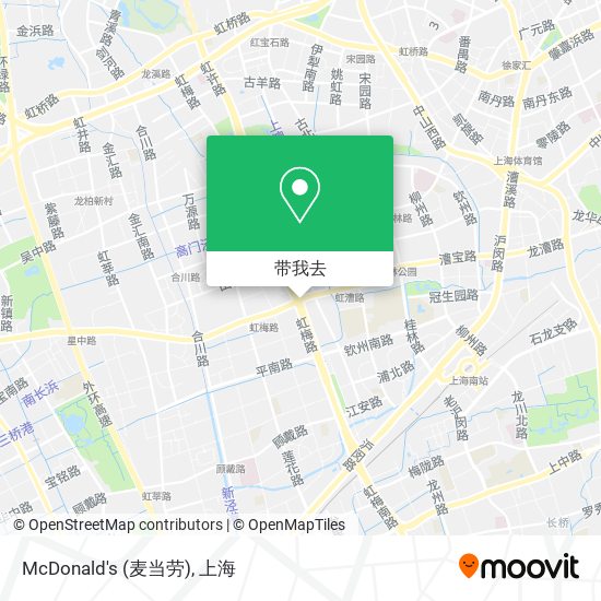 McDonald's (麦当劳)地图