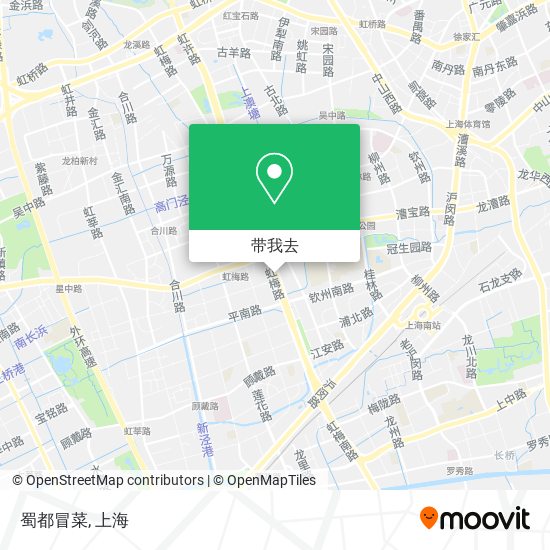 蜀都冒菜地图