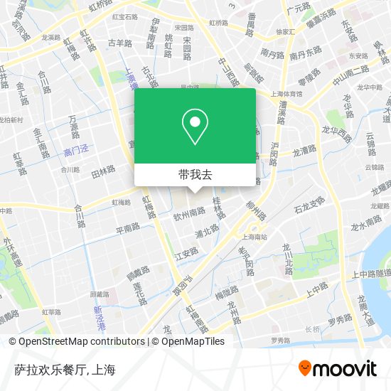 萨拉欢乐餐厅地图