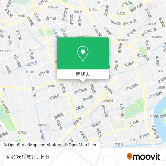萨拉欢乐餐厅地图