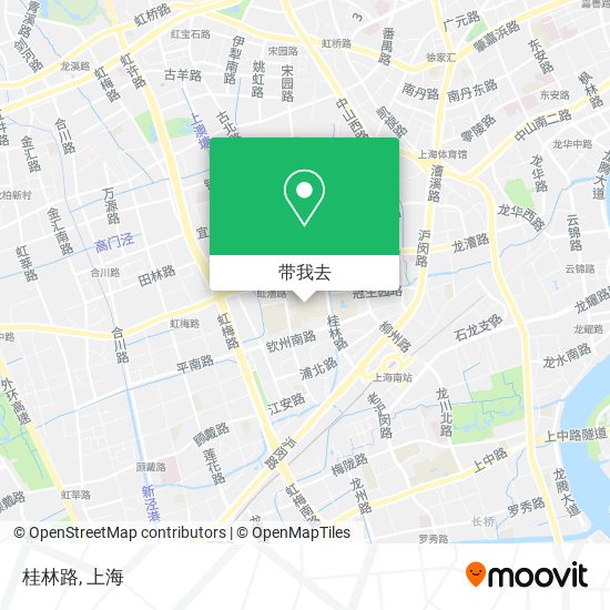 桂林路地图