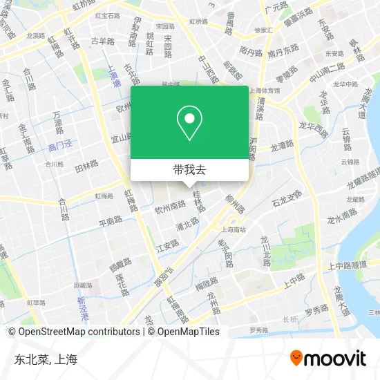东北菜地图