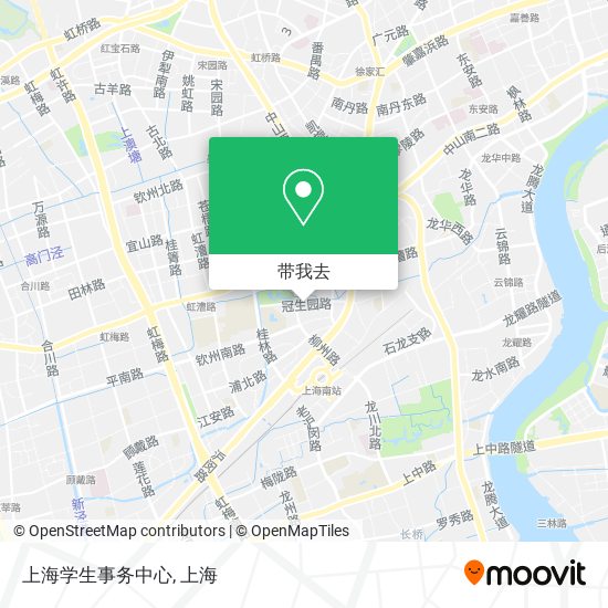 上海学生事务中心地图