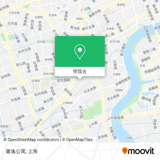 馨逸公寓地图