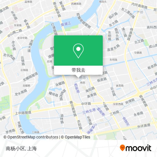 南杨小区地图