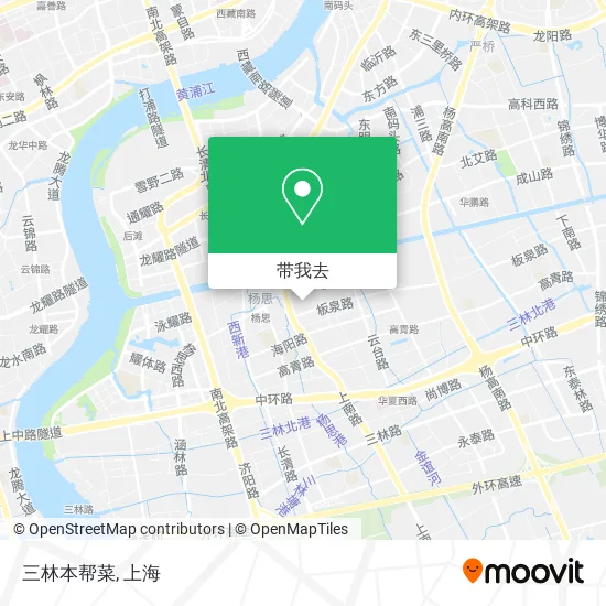 三林本帮菜地图