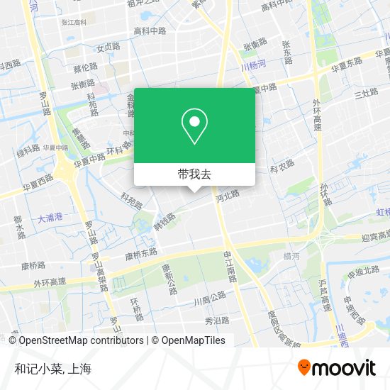 和记小菜地图