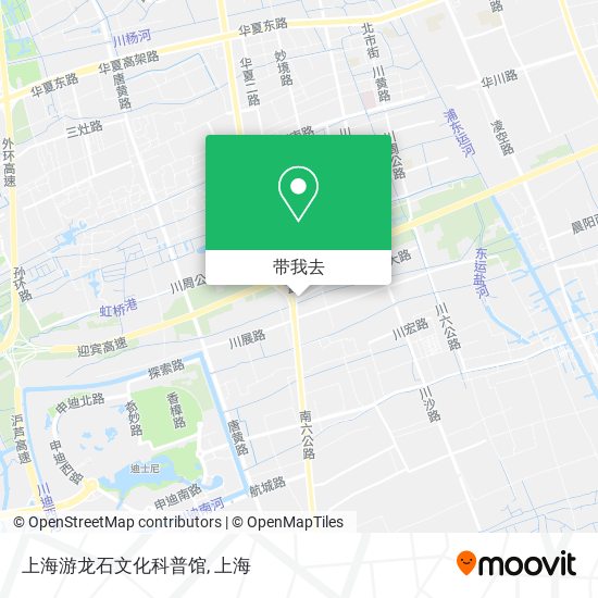 上海游龙石文化科普馆地图