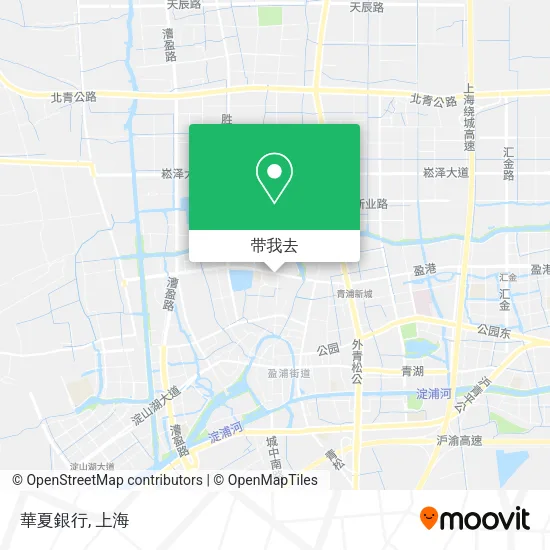 華夏銀行地图