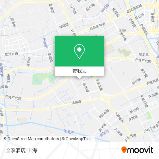 全季酒店地图