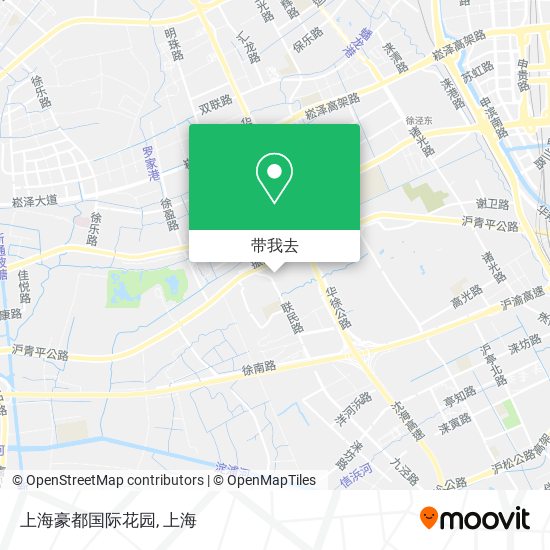 上海豪都国际花园地图