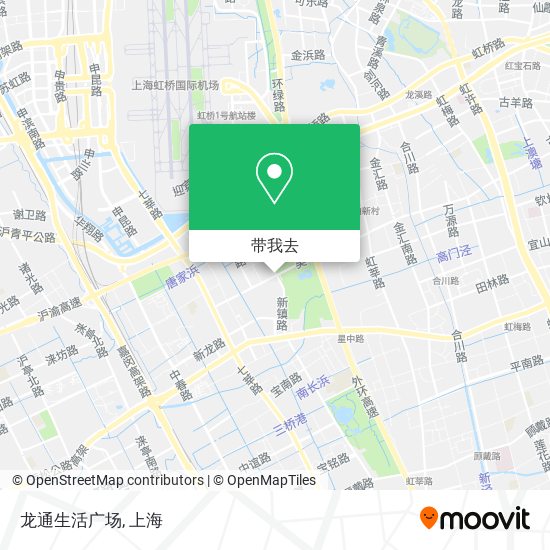 龙通生活广场地图