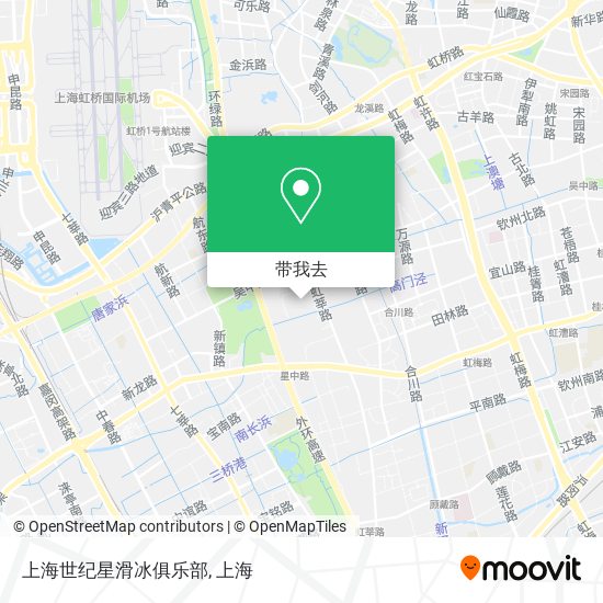 上海世纪星滑冰俱乐部地图